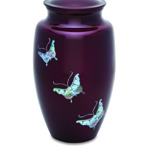 butterfly tranquility adult urn